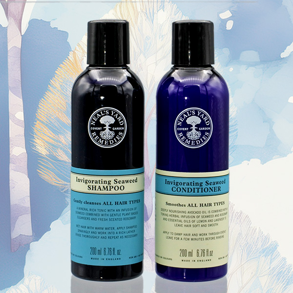 髪と地肌にハリと透明感を。ニールズヤードのオーガニック「シーウィード」ヘアケアで健やかなツヤ髪へ