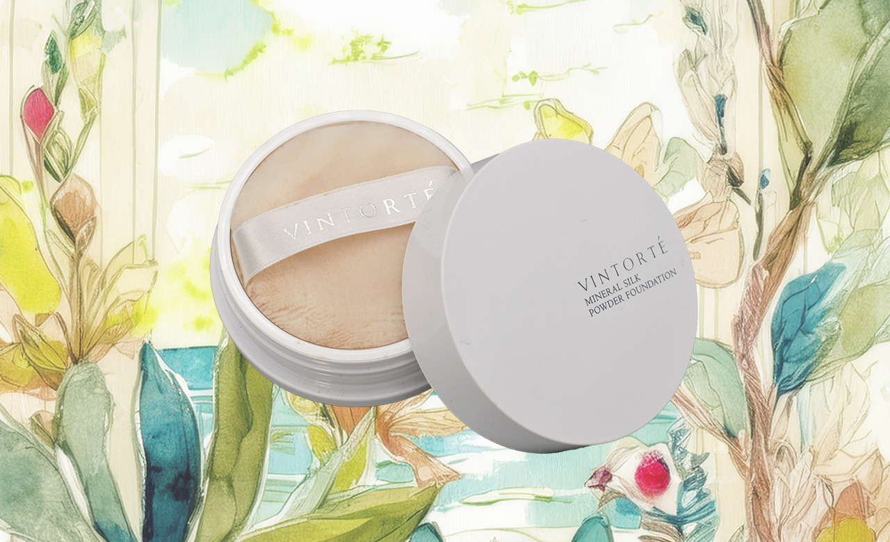 毛穴・くすみを自然にカバー。石けんオフできる肌想いファンデ「VINTORTE ミネラルシルクファンデーション」